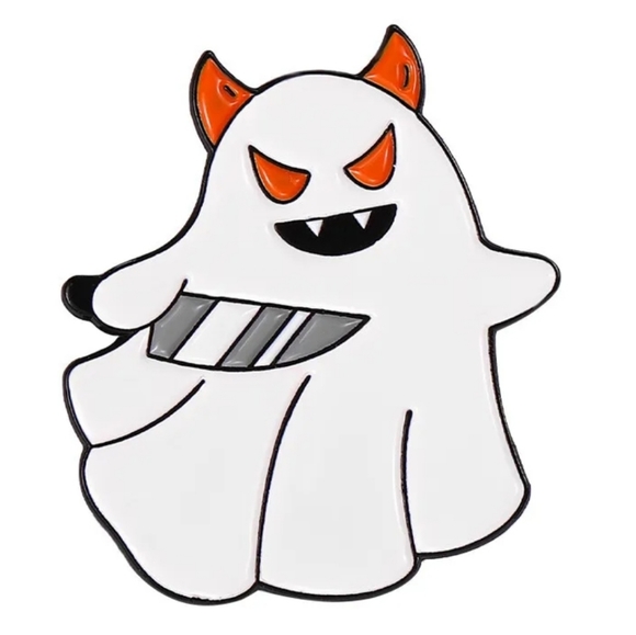 🔪 Stabby Ghost Pin - Picture 1 of 2